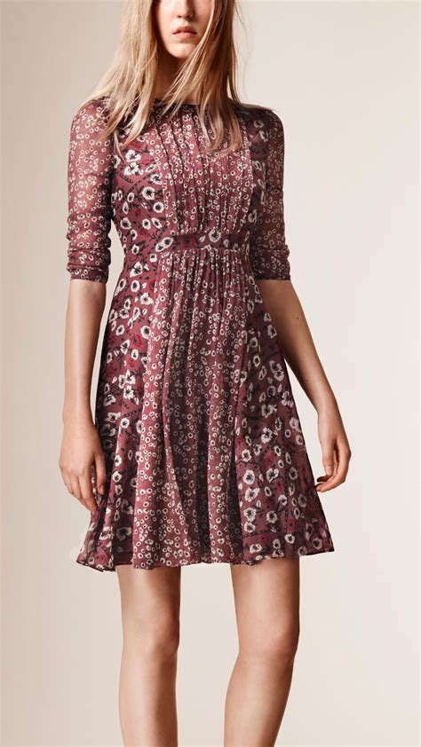 red burberry floral dress|burberry dresses 2022.